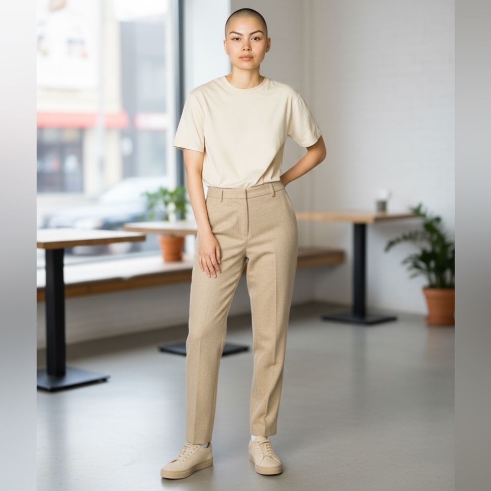 NEW Dolce & Gabbana Mid-Rise Straight-leg Pants